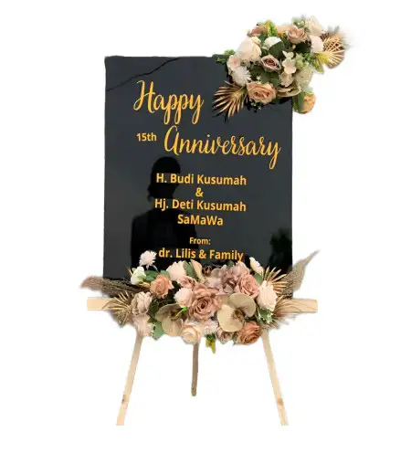 Papan Bunga Akrilik Curut